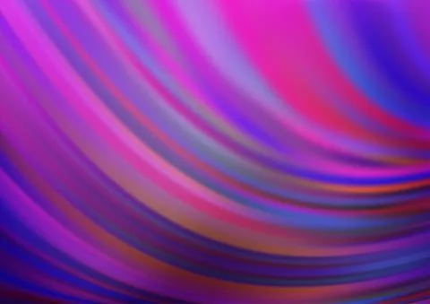 Light Purple vector pattern with liquid shapes. 스톡 일러스트