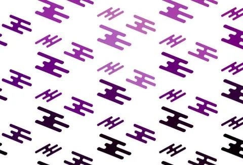 Light Purple vector pattern with narrow lines. 스톡 일러스트