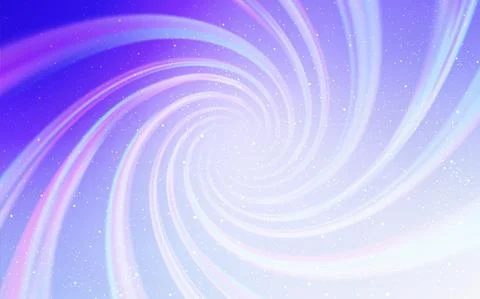 Light Purple vector pattern with night sky stars. Space stars on blurred abst 스톡 일러스트