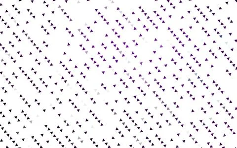 Light Purple vector pattern in polygonal style. Illustrazione stock