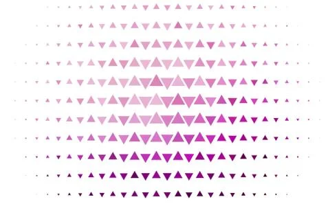 Light Purple vector pattern in polygonal style. Stock Illustration
