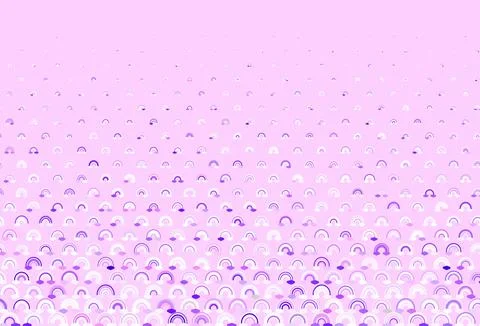 Light Purple vector pattern with rainbow elements. Illustrazione stock