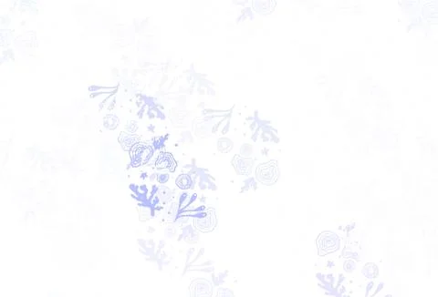 Light Purple vector pattern with random forms. 스톡 일러스트