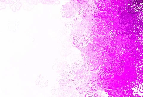 Light Purple vector pattern with random forms. Illustrazione stock