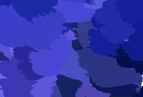 Light Purple vector pattern with random forms. Illustrazione stock