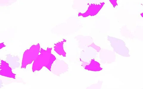 Light Purple vector pattern with random forms. Illustrazione stock