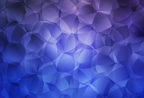 Light Purple vector pattern with random forms. Stock Illustration