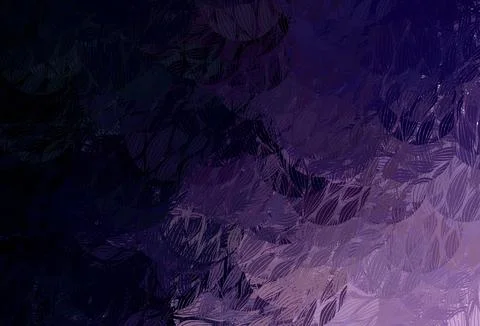 Light Purple vector pattern with random forms. Illustrazione stock