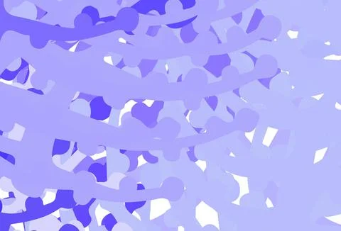Light Purple vector pattern with random forms. イラスト素材
