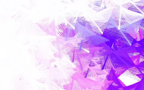 Light Purple vector pattern with random forms. Illustrazione stock