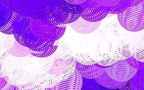 Light Purple vector pattern with random forms. Illustrazione stock