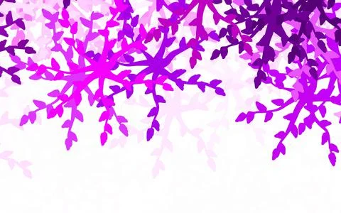 Light Purple vector pattern with random forms. Illustrazione stock