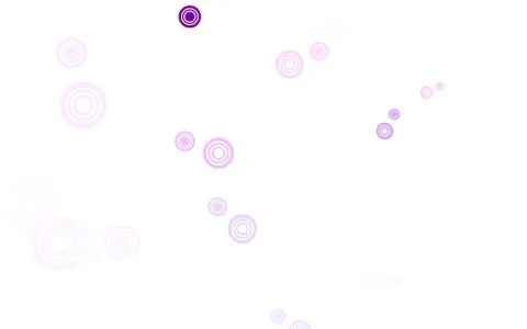 Light Purple vector pattern with spheres. Stock Illustration