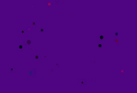 Light Purple vector pattern with spheres. Stockillustratie