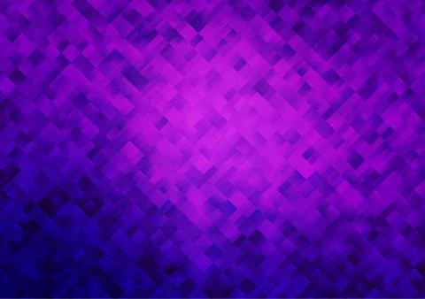 Light Purple vector pattern in square style. 스톡 일러스트