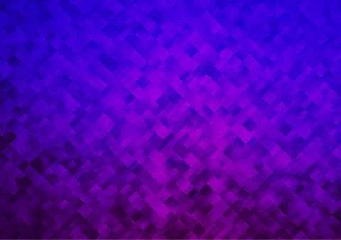 Light Purple vector pattern in square style. Illustrazione stock