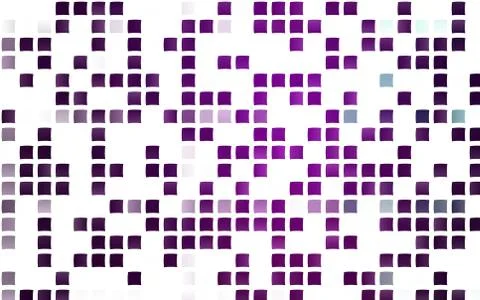 Light Purple vector pattern in square style. Stockillustratie