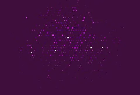 Light Purple vector pattern in square style. 스톡 일러스트