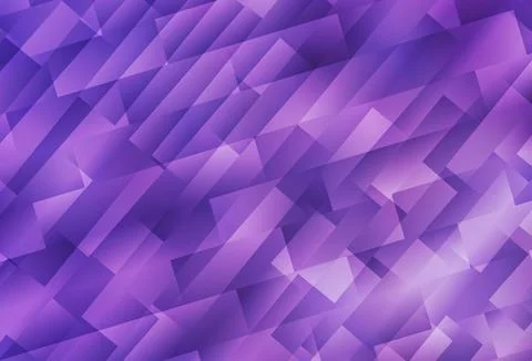 Light Purple vector pattern in square style. Illustrazione stock