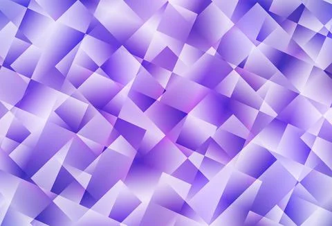Light Purple vector pattern in square style. Illustrazione stock