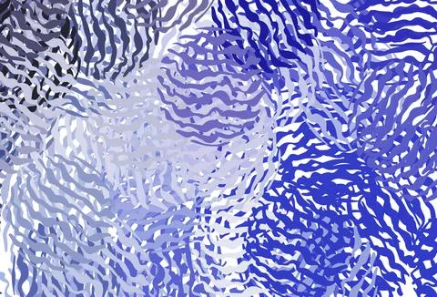 Light Purple vector pattern with wry lines. Stock Illustration