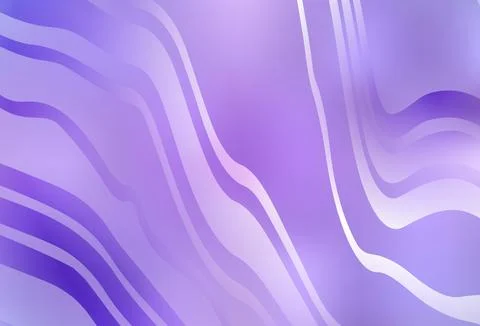 Light Purple vector pattern with wry lines. 스톡 일러스트