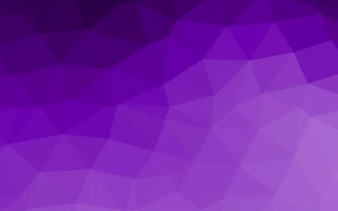 Light Purple vector polygon abstract background. Stock Illustration
