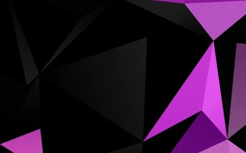 Light Purple vector polygon abstract backdrop. Illustrazione stock