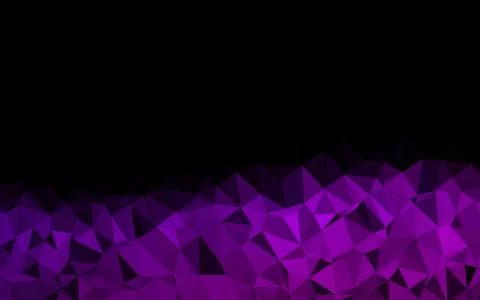 Light Purple vector polygonal background. Stock Illustration