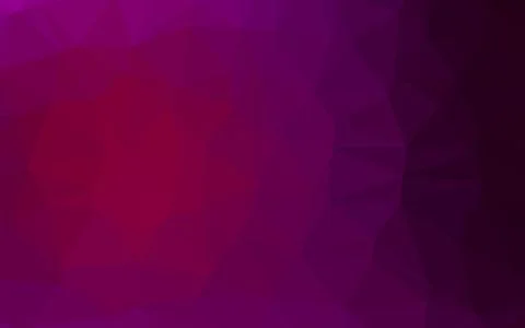 Light Purple vector polygonal pattern. 库存插图