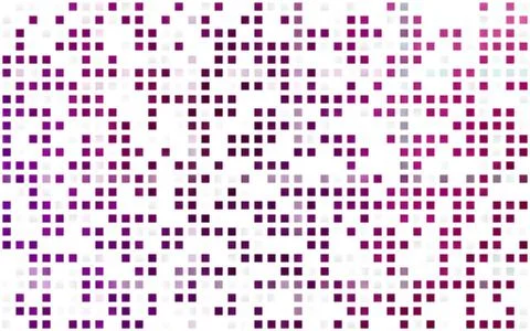 Light Purple vector seamless pattern in square style. Illustrazione stock