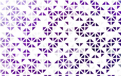 Light Purple vector seamless pattern in polygonal style. Stock Illustration