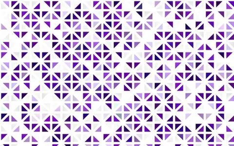 Light Purple vector seamless pattern in polygonal style. Stock Illustration
