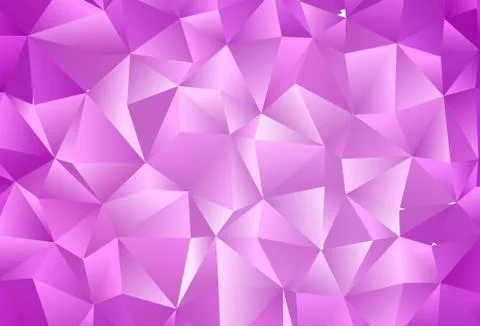 Light Purple vector shining triangular template. 스톡 일러스트