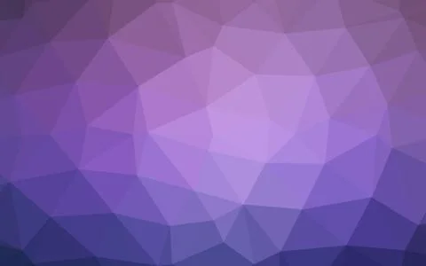 Light Purple vector shining triangular pattern. Stock Illustration