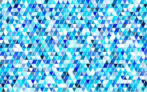 Light Purple vector shining triangular pattern. Stock Illustration