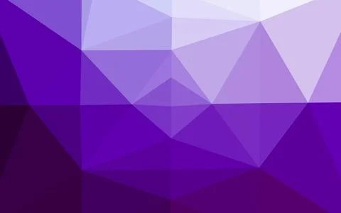 Light Purple vector shining triangular pattern. Stock Illustration