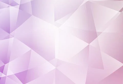Light Purple vector shining triangular background. Ilustração Stock