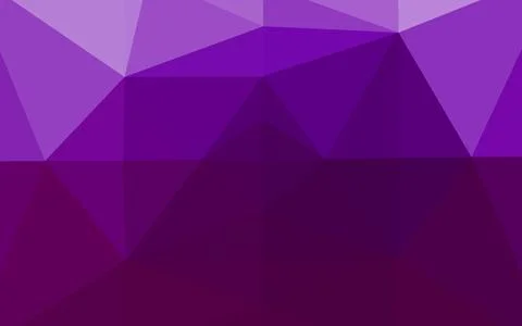 Light Purple vector shining triangular pattern. Stock Illustration