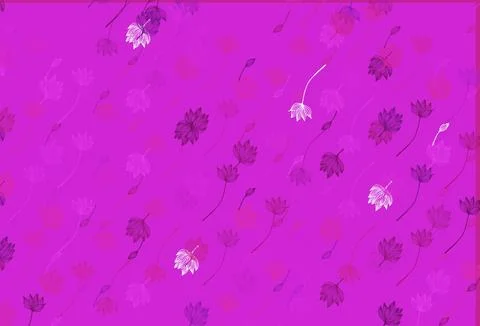 Light Purple vector sketch pattern. Stock Illustration
