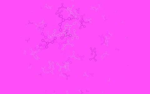 Light Purple vector template with artificial intelligence structure. 库存插图