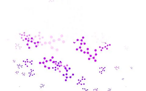 Light Purple vector template with artificial intelligence structure. イラスト素材