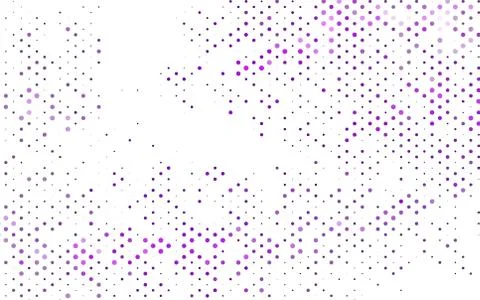 Light Purple vector template with circles. Stock Illustration