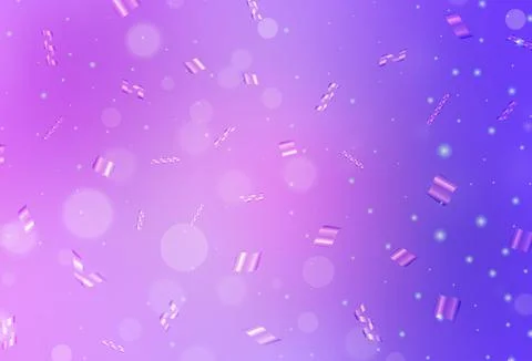 Light Purple vector template with circles. Ilustración de archivo