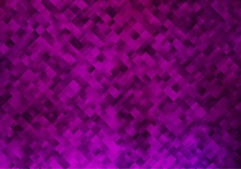 Light Purple vector template with crystals, rectangles. Stock Illustration