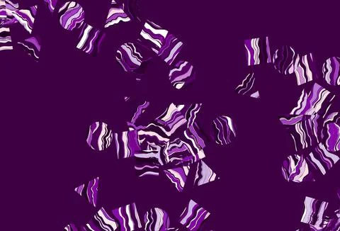 Light Purple vector template with crystals, circles, squares. Ilustración de archivo