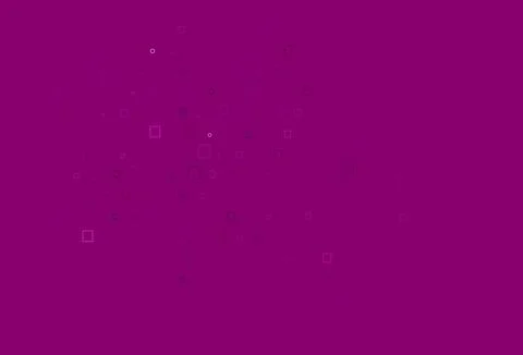Light Purple vector template with spots, rectangles. Stock Illustration