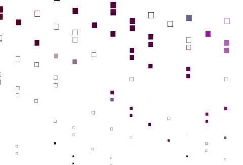 Light Purple vector template with square style. Stock Illustration
