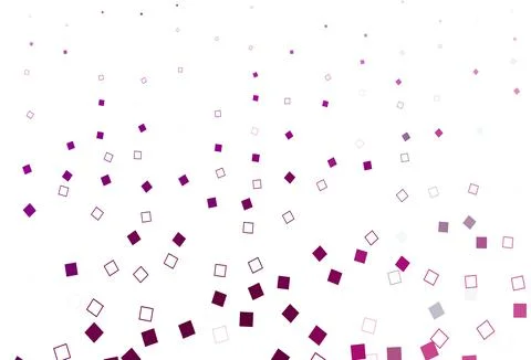 Light Purple vector template with square style. Illustrazione stock