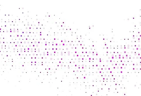 Light Purple vector template with square style. Illustrazione stock
